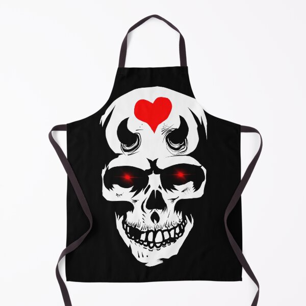 Item preview, Evil Love Skull designed and sold by Shiny Red Nothing.