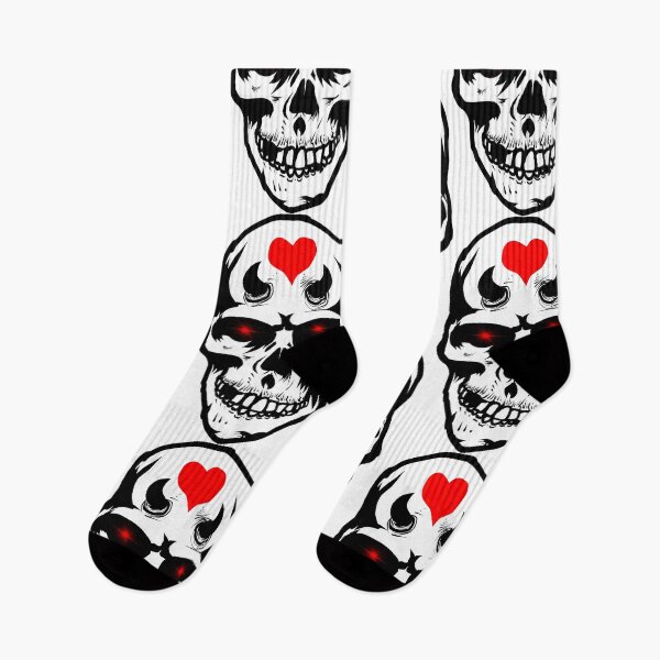 Item preview, Evil Love Skull designed and sold by Shiny Red Nothing.