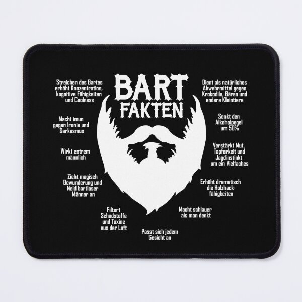 Item preview, Beard Facts / Beard Facts German (white) designed and sold by hard2wear.