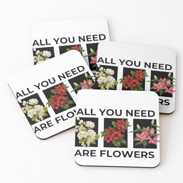 Item preview, All You Need Are Flowers T-Shirt designed and sold by MetaFable.