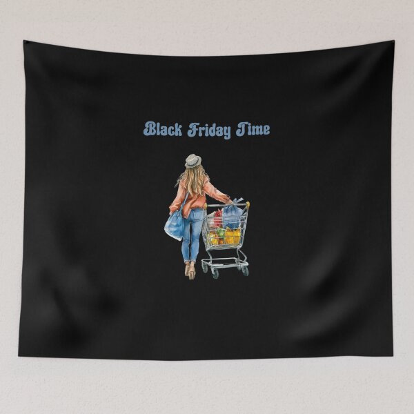Item preview, Black Friday Time – Funny Shopping Day designed and sold by Maggiepeshop.