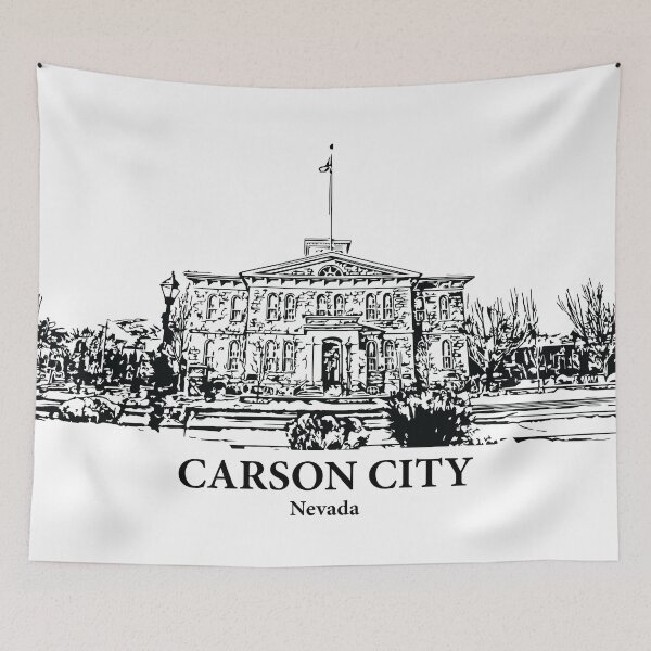 Item preview, Carson City - Nevada designed and sold by Lakeric Cityscapes.