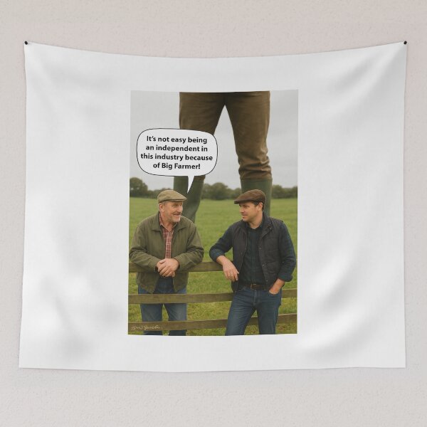 Item preview, Big Farmer Parody designed and sold by IanBakerToons.