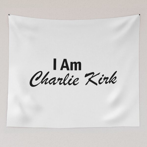 Item preview, I Am Charlie Kirk designed and sold by JeyVel.