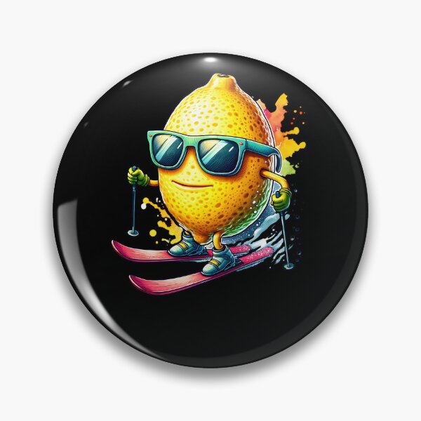 Item preview, Lemon rides on a ski designed and sold by ReneMM.