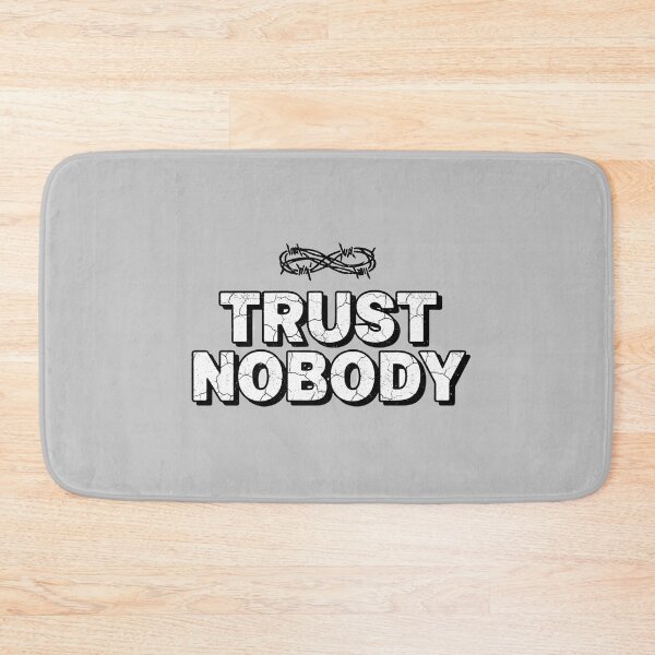 Item preview, Trust Nobody | Grunge Streetwear Distressed Typography designed and sold by Aura Supply.