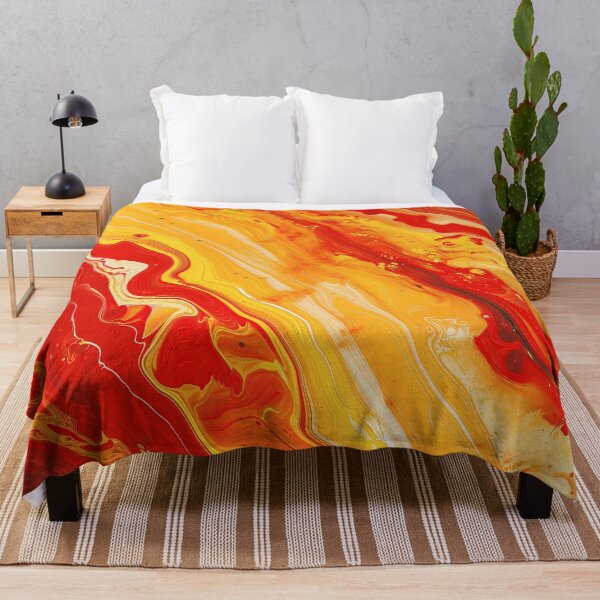 Item preview, Fiery Lava Flow Abstract designed and sold by AbstractMesh.