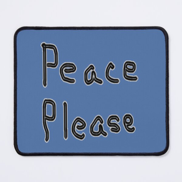 Item preview, Peace Please, Wonky Hand Lettering Sort of designed and sold by DianeBP.
