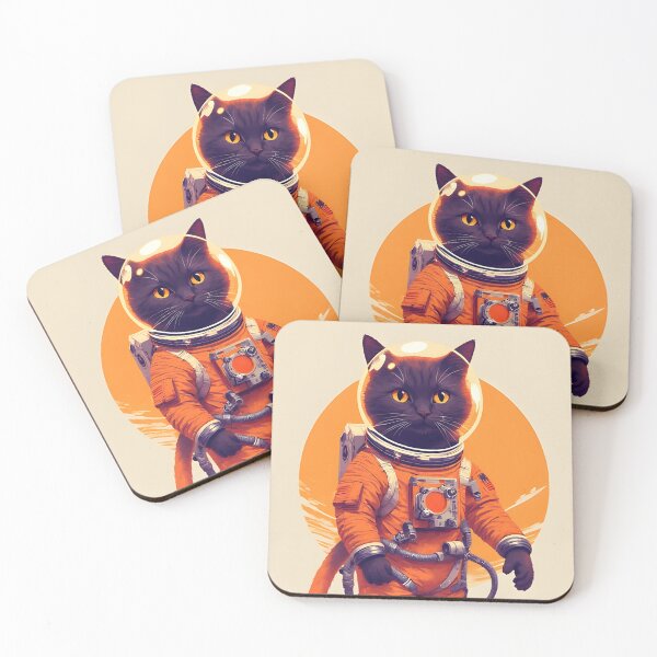 Item preview, The cat in space has ears that are too big designed and sold by she-devil-shirt.