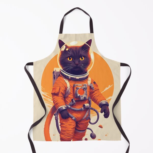 Item preview, The cat in space has ears that are too big designed and sold by she-devil-shirt.