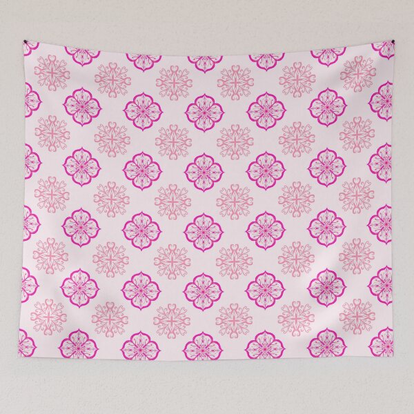 Item preview, Pink Ornamental Floral Pattern – Elegant Seamless Design designed and sold by Beewawa.