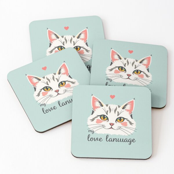 Item preview, Meow is my love language designed and sold by SSMC DREAM DESIGN.