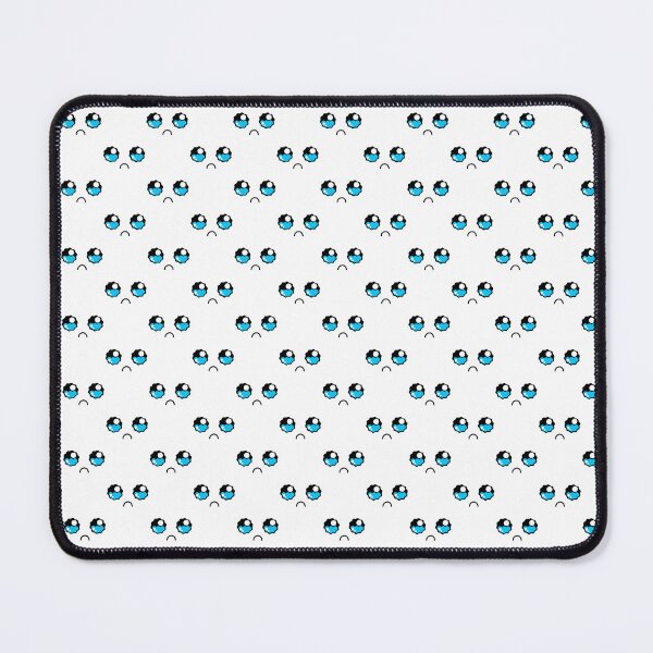 Item preview, Cute kawaii teary sad face pattern designed and sold by BlushyPrint.