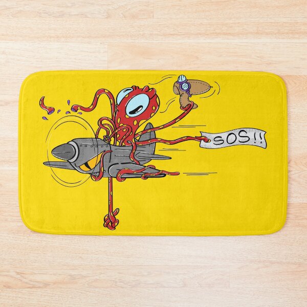 Item preview, Octo Pilot designed and sold by OddCreatures.