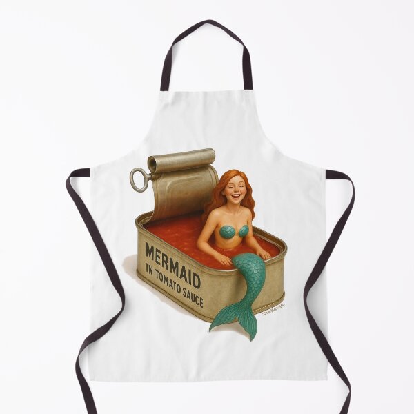 Item preview, Canned Mermaid designed and sold by IanBakerToons.