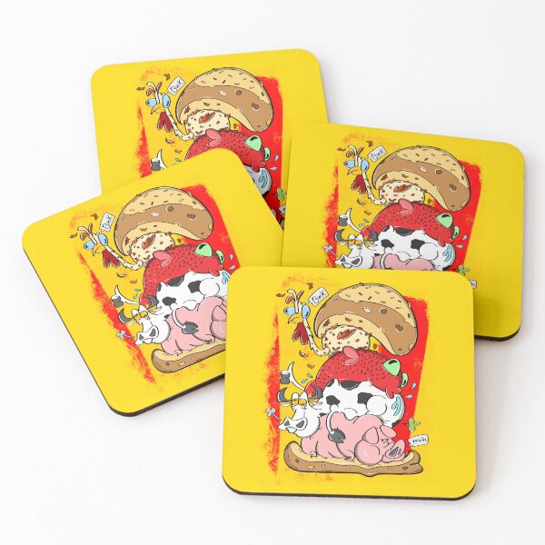 Item preview, Live burger, beef,pork,chicken and fish designed and sold by OddCreatures.