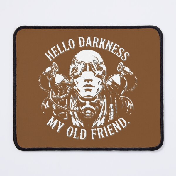 Item preview, Hello Darkness My Old Friend Diver Design designed and sold by AmandaxdShopus.