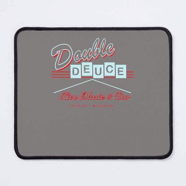 Item preview, DOUBLE-DEUCE-ROADHOUSE-SIGN-T-SHIRT designed and sold by merlaeade.