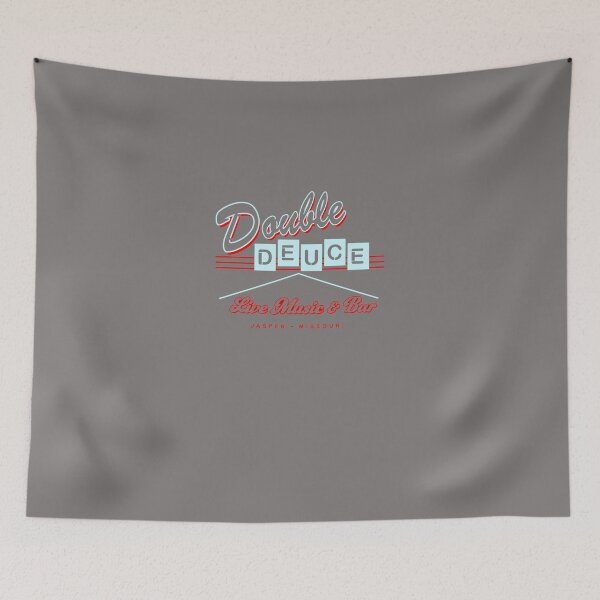 Item preview, DOUBLE-DEUCE-ROADHOUSE-SIGN-T-SHIRT designed and sold by merlaeade.