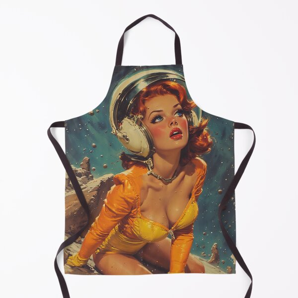 Item preview, The astronaut woman is bravely traveling in space designed and sold by she-devil-shirt.