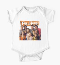 Full house case Short Sleeve Baby One-Piece