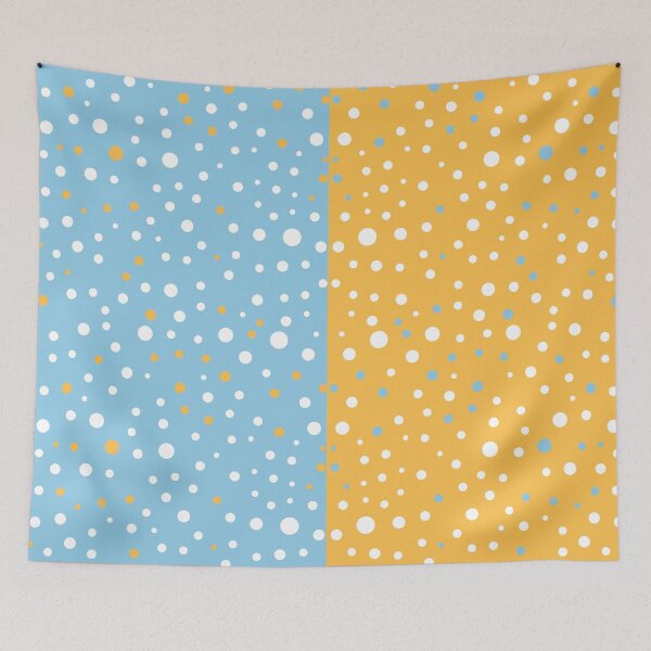 Item preview, Dual Pop Dots – Minimalist Geometric Contrast designed and sold by deepgoa.