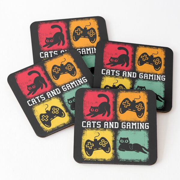 Item preview, Cats && Gaming designed and sold by onthego2.