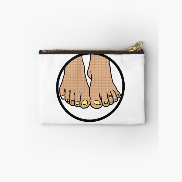 Item preview, Candy Corn Toes Badge designed and sold by SolefulStickers.