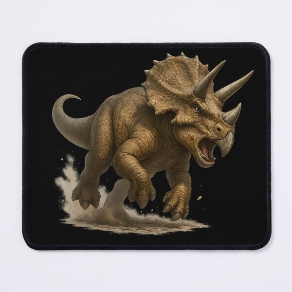 Item preview, Triceratops Charge – Horns Down, Power Up designed and sold by Jack’s Shirts Craft.