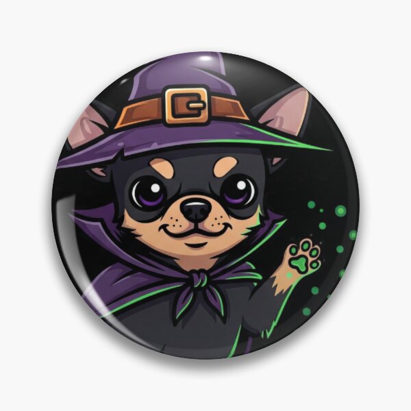 Item preview, Witchy Chihuahua  designed and sold by Megaera8.