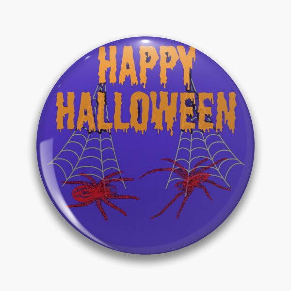 Item preview, Happy halloween spiders cobwebs scary designed and sold by MeixGraphics.