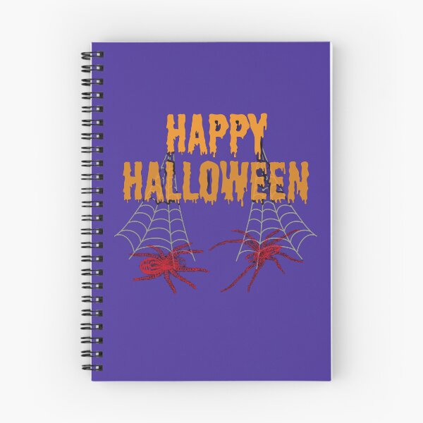 Item preview, Happy halloween spiders cobwebs scary designed and sold by MeixGraphics.