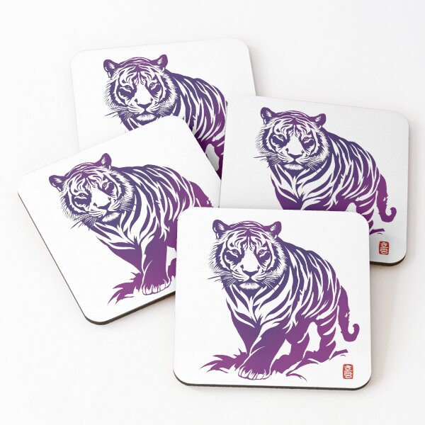 Item preview, Purple Korean Tiger  designed and sold by Anicue.