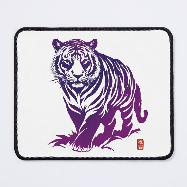 Item preview, Purple Korean Tiger designed and sold by Anicue.