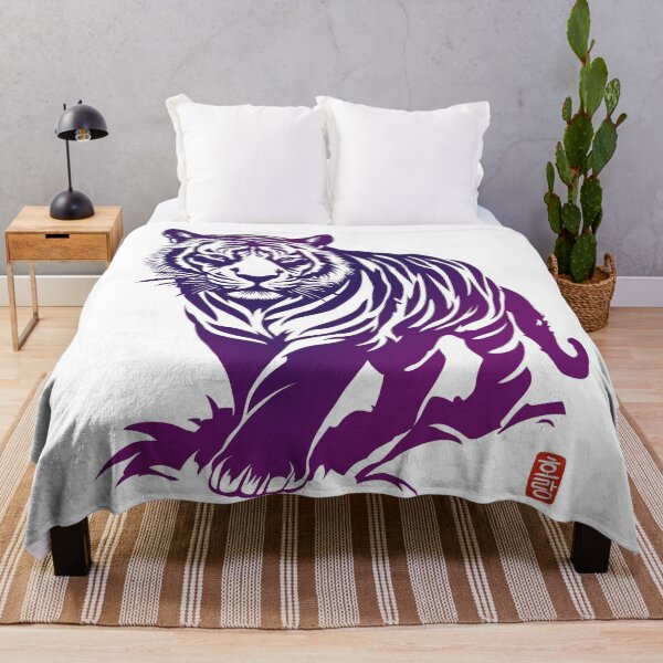 Item preview, Purple Korean Tiger designed and sold by Anicue.