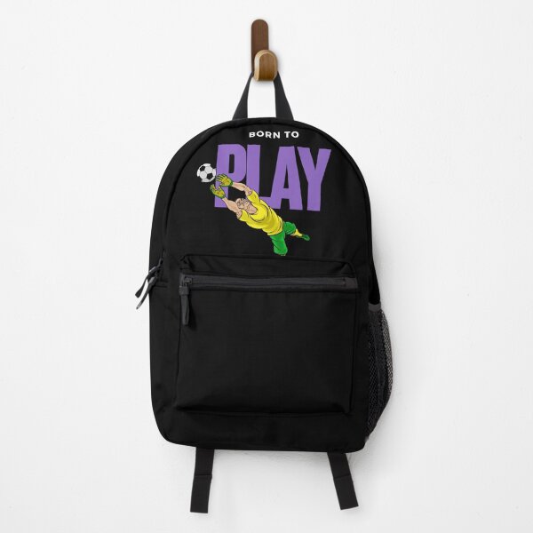 Item preview, Born to Play – Goalkeeper Soccer Design designed and sold by BlackTeesArt1.