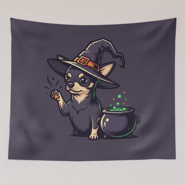 Item preview, Witchy Chihuahua  designed and sold by Megaera8.