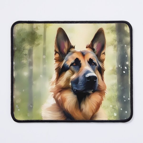 Item preview, German Shephard in Forest designed and sold by CalmnessbyChoice.
