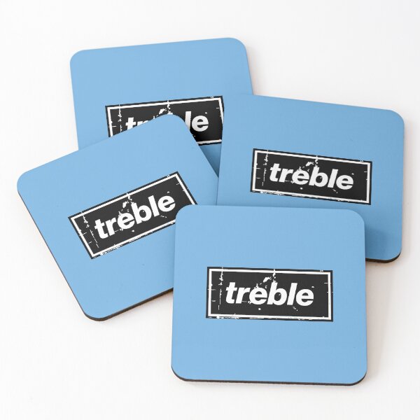 Item preview, City Treble Football Oasis Indie Music Manchester Black designed and sold by Butter Creative.