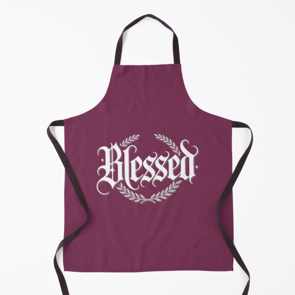 Item preview, Blessed Gothic Script Laurel Wreath Design designed and sold by Lauren Smith.