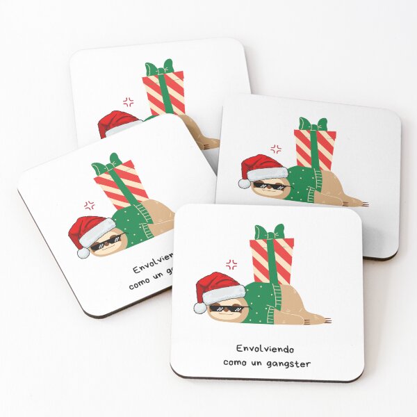Item preview, Christmas design wrapping like a gangster designed and sold by SIL-STUDIO .