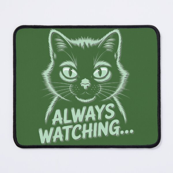 Item preview, Always Watching Cat Design designed and sold by Lauren Smith.