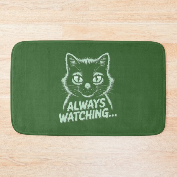 Item preview, Always Watching Cat Design designed and sold by Lauren Smith.