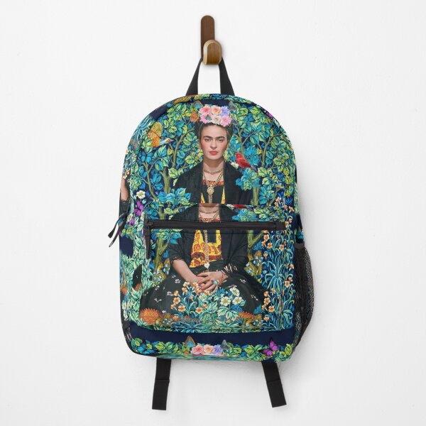 Item preview, Frida Kahlo Flowers colorful  pattern  designed and sold by TeeARTHY.