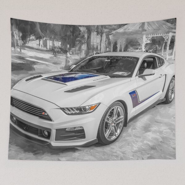 Item preview, 2016 White Ford Mustang Roush Stage 3 X104 designed and sold by RichFrancoCars.