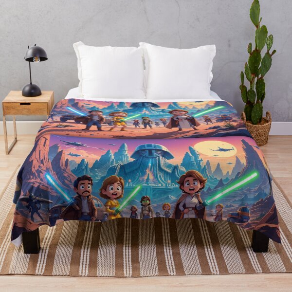 Item preview, Adorable Star Wars Characters Playful Cartoon Style designed and sold by ART ATTACK ZONE.