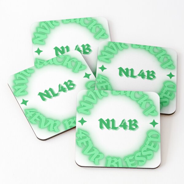 Item preview, Green Never Lucky Forever Blessed Stylish Font designed and sold by JoyJRamos.