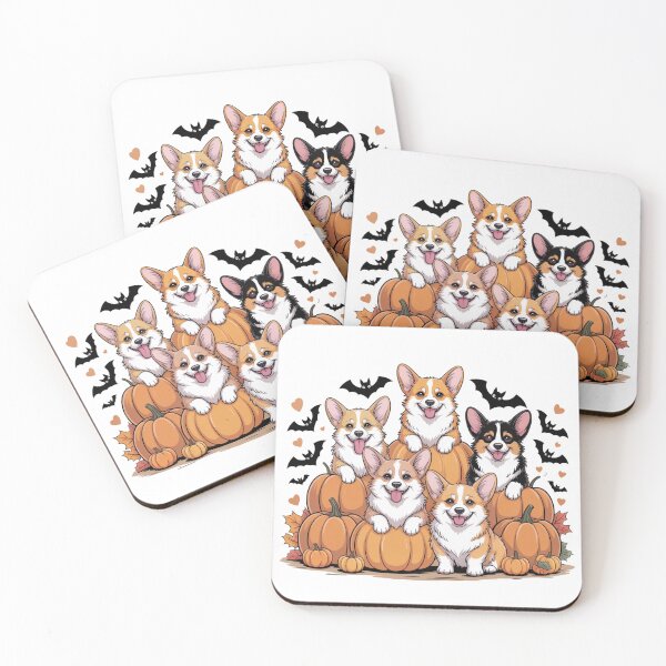 Item preview, Corgi Halloween T-Shirt designed and sold by NicolasGlowArt.