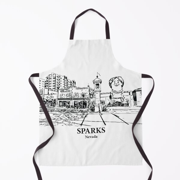 Item preview, Sparks - Nevada designed and sold by Lakeric Cityscapes.