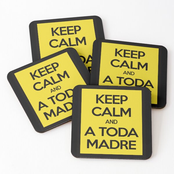 Item preview, Keep calm and a toda madre designed and sold by Jebiga Style.